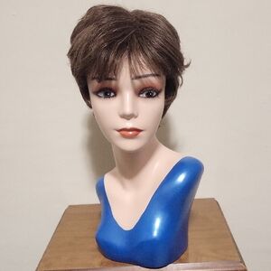 Women's Short Brown Wig - 2026A